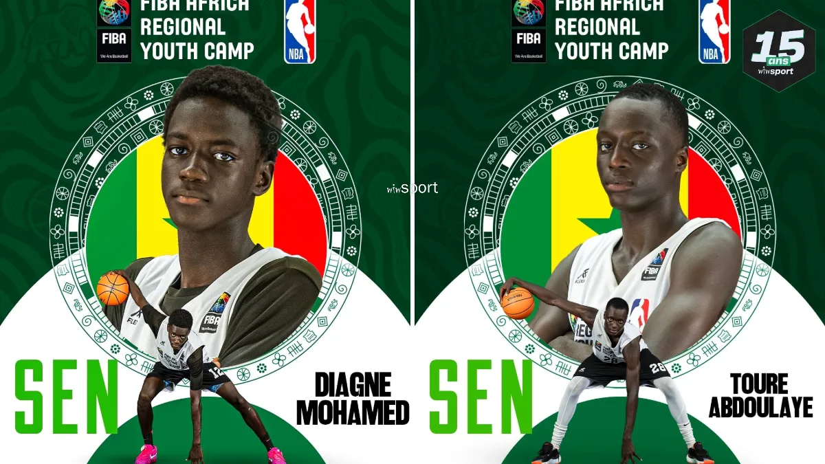 FIBA Africa Regional Youth Camp 2026 : Abdoulaye Touré et Mohamed Diagne représentent le Sénégal - wiwsport FIBA Africa Regional Youth Camp 2026 : Abdoulaye Touré et Mohamed Diagne représentent le Sénégal - wiwsport
