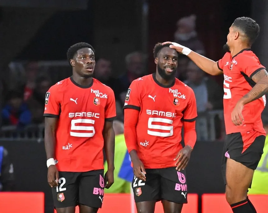 Ligue 1 : Rennes domine largement Auxerre avec un doublé de Boulaye Dia - wiwsport Ligue 1 : Rennes domine largement Auxerre avec un doublé de Boulaye Dia - wiwsport